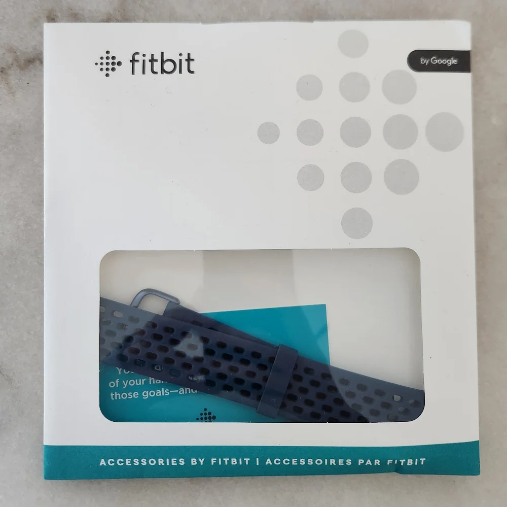 Fitbit Charge 6 or Charge 5 Sport Band Fitband Deep Sea Accessory SEALED